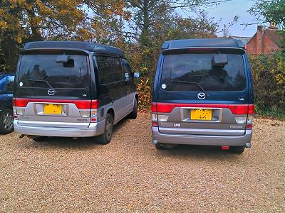 Mazda bongo online roof bars